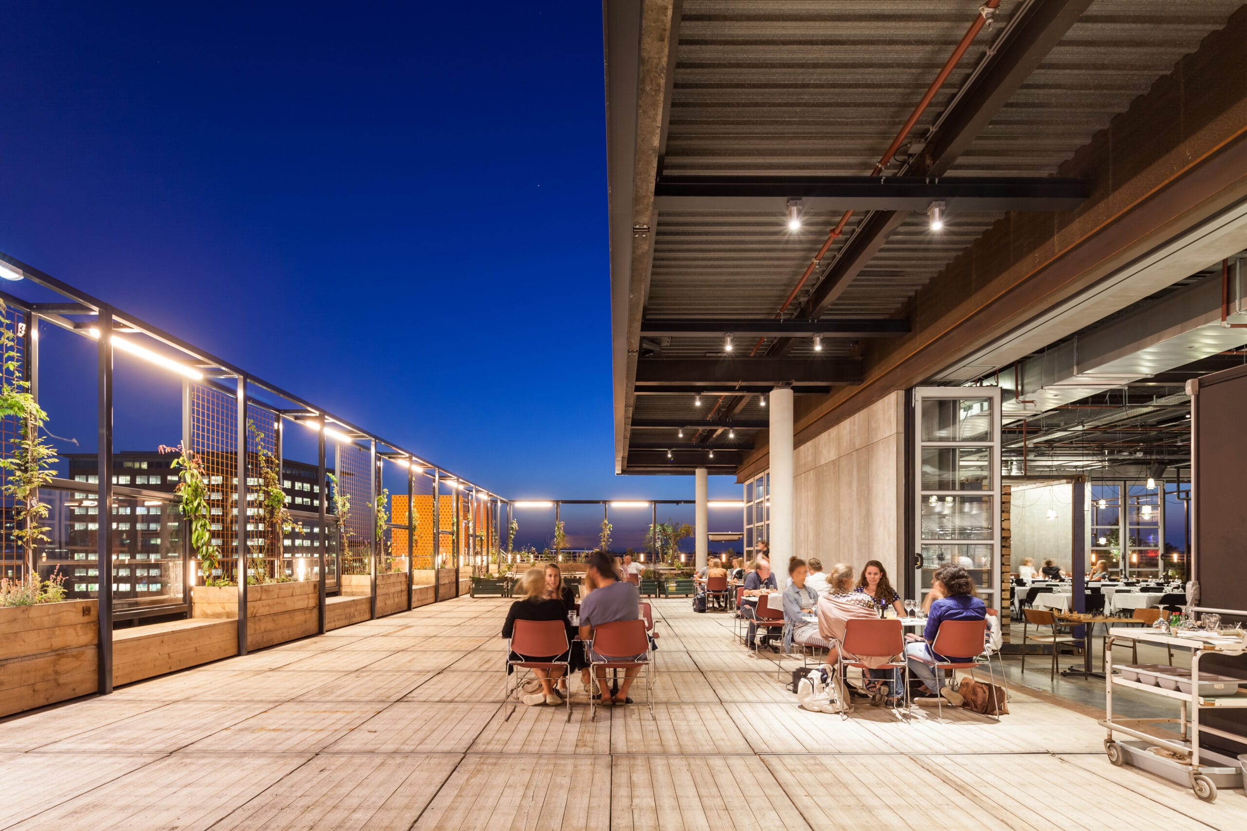 Dakterras B.Amsterdam